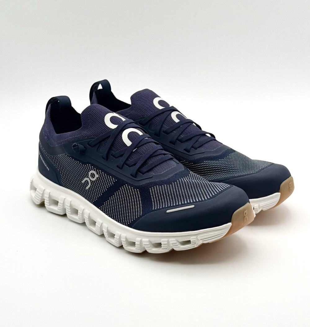 On Cloud 6 Versa Running Shoes ‘Midnight/Lense’ Navy White Sneaker Mens Sz 8.5